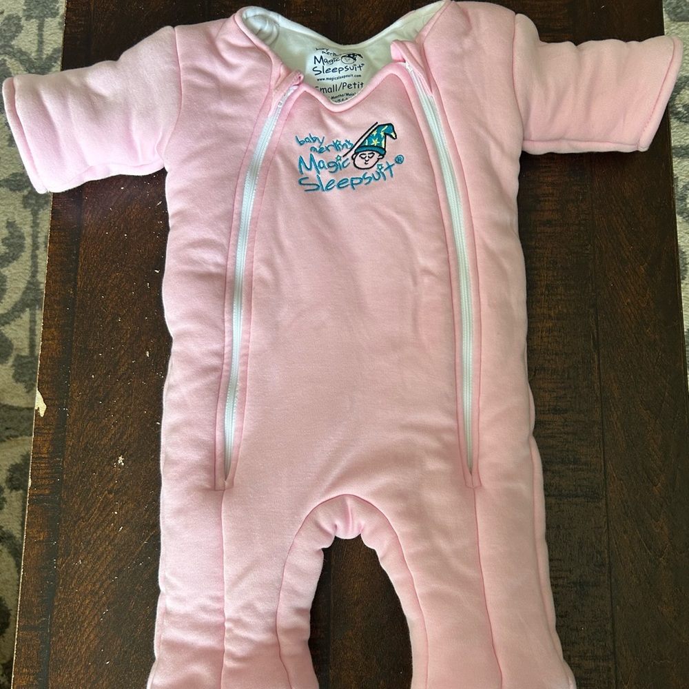 Magic Sleepsuit Baby Footie in Pink